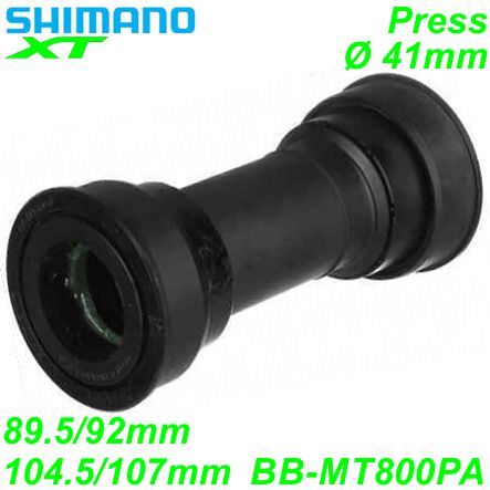 Shimano Press-Tretlager BB-MT800PA 104.5/107 mm ohne Gewinde Box
