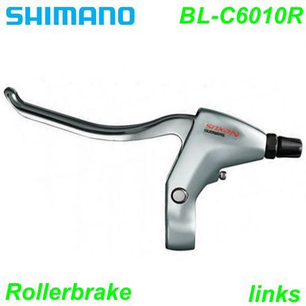 Shimano Bremshebel BL-C6010R links Nexus Rollerbrake silber 4-Finger