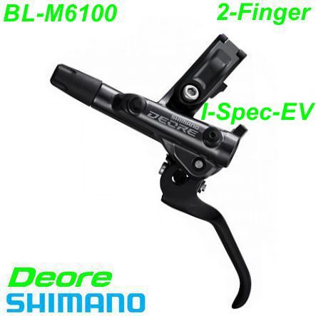 Shimano Bremshebel BL-M6100 Deore Disc links 2-Finger schwarz Box
