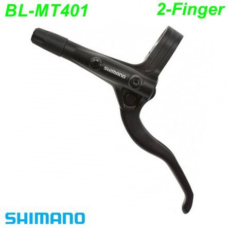 Shimano Bremshebel BL-MT401 Disc links schwarz 2-Finger Box