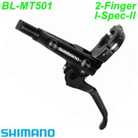 Shimano Bremshebel BL-MT501 Disc links 2-Finger schwarz Box