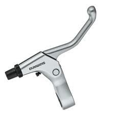 Bremshebel BL-R770 Road Paar silber für gerade Lenker m/Kabel Box