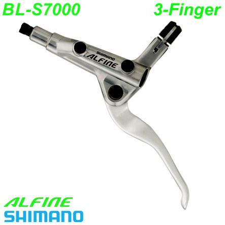 Shimano Bremshebel BL-S7000 Alfine Disc rechts silber 3-Finger Box