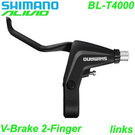 Shimano Bremshebel links BL-T4000 Alivio 2-F. V-Brake schwarz