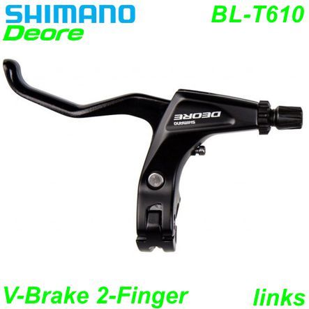 Shimano Bremshebel links BL-T610 Deore 2-F. V-Brake  schwarz