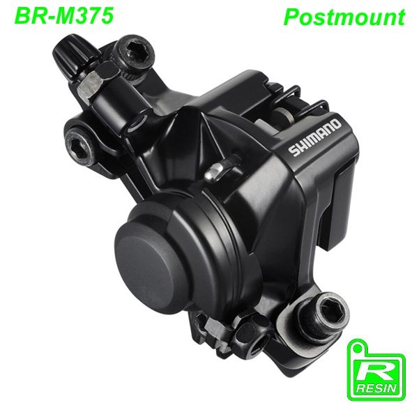 Shimano Mechanischer Bremssattel BR-M375 PM Resin schwarz Box