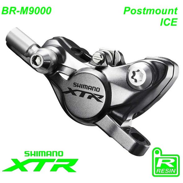 Shimano Bremssattel BR-M9000 XTR Race Resin vorne/hinten PM o/Lamellen
