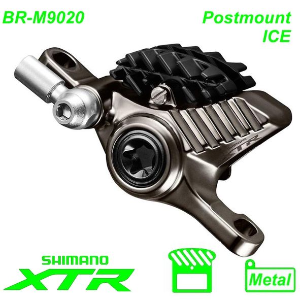 Shimano Bremssattel BR-M9020 XTR Trail  vorne/hinten PM Metal m/Lamellen