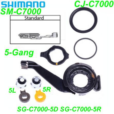Shimano Schalteinheit Nexus 5-G. CJ-C7000 5R/5L SG-C7000