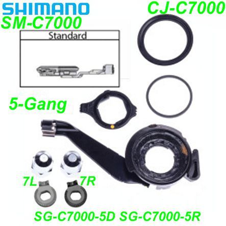 Shimano Schalteinheit Nexus 5-G. CJ-C7000 7R/7L SG-C7000