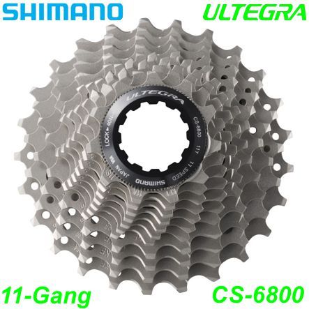Shimano Kassette 11-G. CS-6800 Ultegra 11-23 Zähne Box