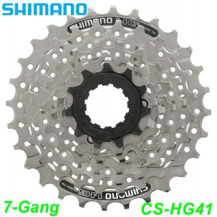 Shimano Kassette 7-G. CS-HG41 Acera 11-28 Zähne Box
