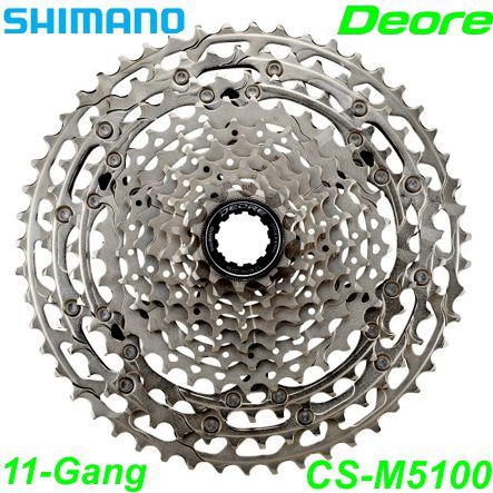 Shimano Kassette 11-G. CS-M5100 Deore 11-42 Zähne Box