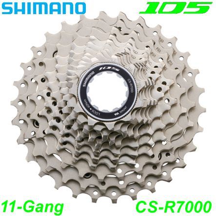 Shimano Kassette 11-G. CS-R7000 105 11-28 Zähne Box
