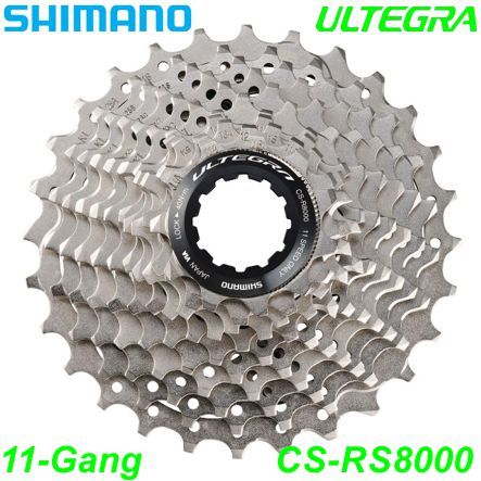 Shimano Kassette 11-G. CS-RS8000 CS-HG800 Ultegra 11-25 Zähne Box