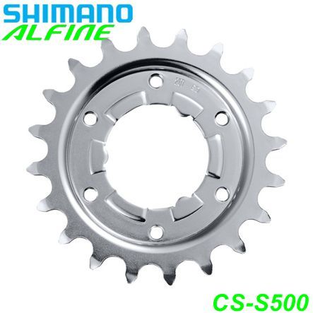 Shimano Zahnkranz CS-S500 Alfine 1-G. 18Z o/Abspringschutz Box