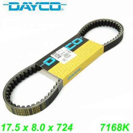 Keilriemen DAYCO 17.5 x 8.0 x 724 (7168) Piaggio Quartz Sfera Maquillage 2 RST Vespa ET 2 Zip 50cc