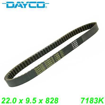 Keilriemen DAYCO 22.0 x 9.5 x 828 (7183K) Aprilia Gilera Piaggio Skipper