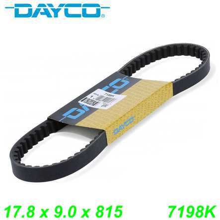 Keilriemen DAYCO 17.8 x 9.0 x 815 (7198) Italjet Formula 125cc