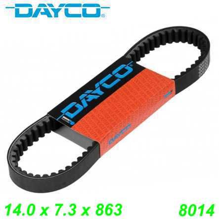 Keilriemen DAYCO 14.0 x 7.3 x 863 (8014) Vespino SC / AL / ALX 50cc