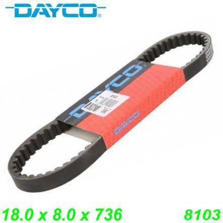 Keilriemen DAYCO 18.0 x 8.0 x 736  8103 Piaggio Sfera Vespa ET 4 125cc