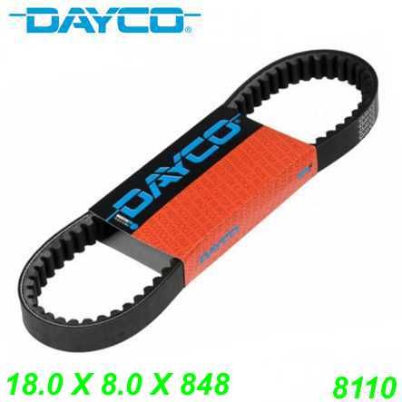 Keilriemen DAYCO 18.0 X 8.0 X 848 (8110) Aprilia Habana Custom 125cc