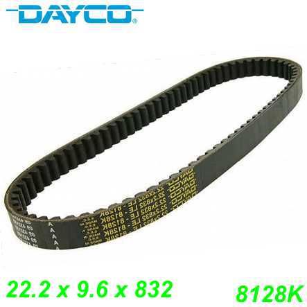 Keilriemen DAYCO 22.2 x 9.6 x 832 (8128) Aprilia Honda Malaguti MBK Yamaha 125 150cc