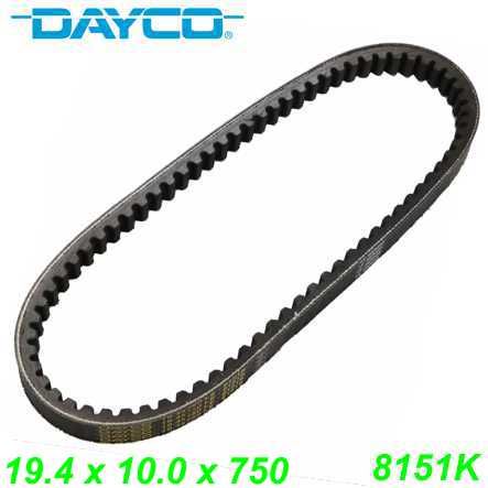 Keilriemen DAYCO 19.4 x 10.0 x 750 (8151) Kymco Movie XL People 125 150cc