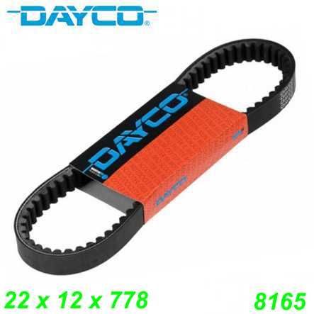 Keilriemen DAYCO 22 x 12 x 778 4CW176410200 (8165) Yamaha Cygnus MBK XC T 125 cc