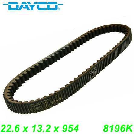 Keilriemen DAYCO 22.6 x 13.2 x 954 (8196K) 841851 Aprilia Peugeot Piaggio Beverly 250
