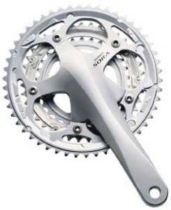 Kettenradgarnitur FC-3403 Sora 170mm Hollowtech II-Style 50x39x30 o/Tretlager Box