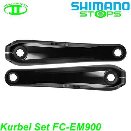 Shimano STEPS Kurbel Set FC-EM900 160 o/Kettenblatt schwarz