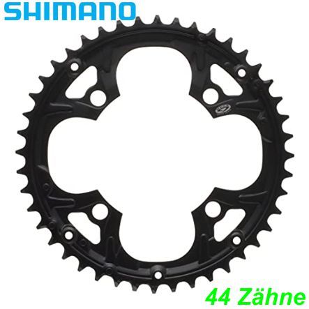 Shimano Kettenblatt 3x9-G. FC-M480 44 Z. Ø 104 schwarz HS Y1EA98030