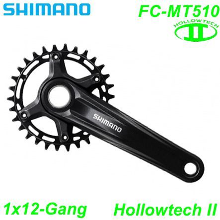 Shimano Kettenrad 1x12 HT II FC-MT510 175 32 Zähne 52 mm oTL