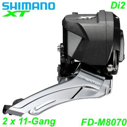 Shimano Umwerfer 2x11-G. FD-M8070 XT Di2 Do-Sw 66-69° o/SMFD905 Box