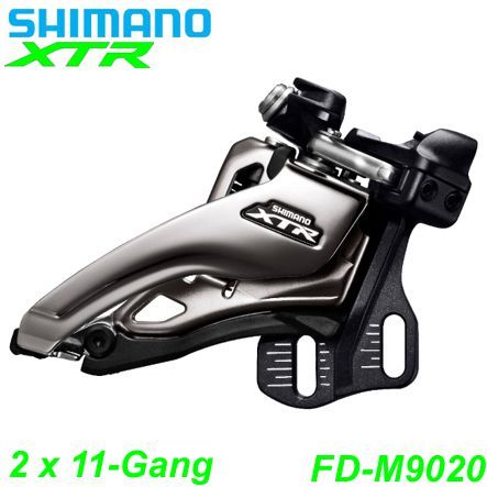 Shimano Umwerfer 2x11-G. FD-M9020-E XTR Si-Sw Fr-Pu 66-69° Platte 38Z Box