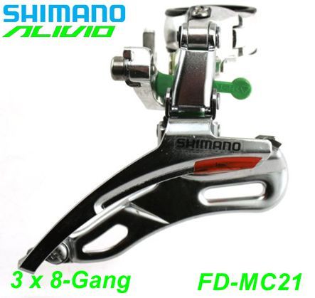 Shimano Umwerfer 7/8-G. FD-MC21 Dual-Pull Ø 34.9 mm Restbestand