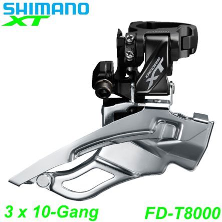 Shimano Umwerfer 3x10-G. FD-T8000-H XT Do-Sw Du-Pu 63-66
