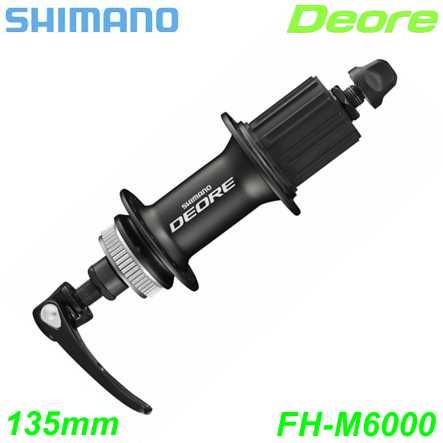 Shimano Nabe hinten FH-M6000 8/9/10-Gang 32-Loch Center-Lock 135mm schwarz