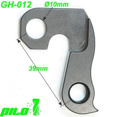 Ausfallende Schaltauge GH-012 CNC Pilo BMC