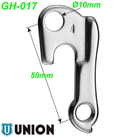 Ausfallende Schaltauge GH-017 geschm. Typ Bergamont Cube Wheeler