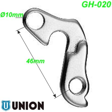 Ausfallende Schaltauge GH-020 Union Marin Schwinn KHS IronHorse
