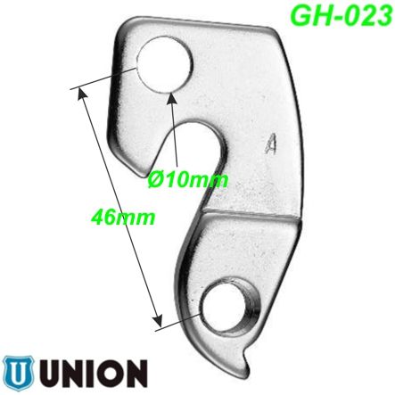 Ausfallende Schaltauge GH-023 Carrera Centurion Megamo Merida Shogun