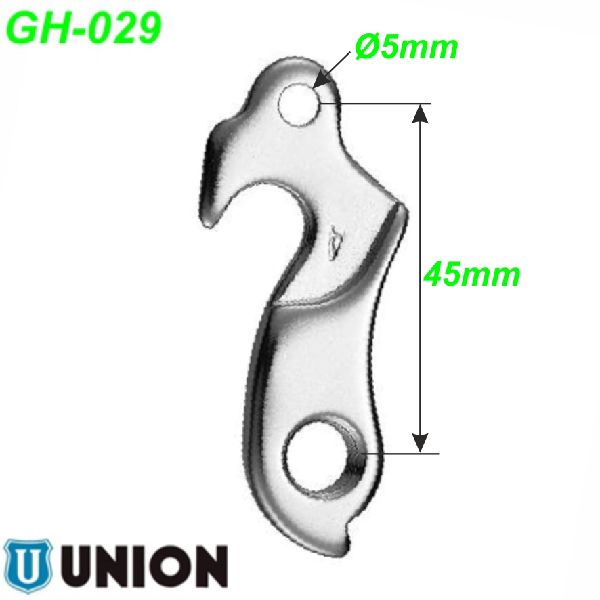 Ausfallende Schaltauge GH-029 geschm. 4Ever Bergamont KTM Raleigh Sinus Univega Wheeler