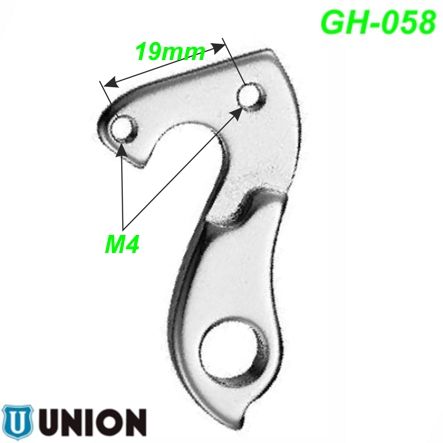 Ausfallende Schaltauge GH-058 Union Focus Haibike Hercules Norco Stevens Univega