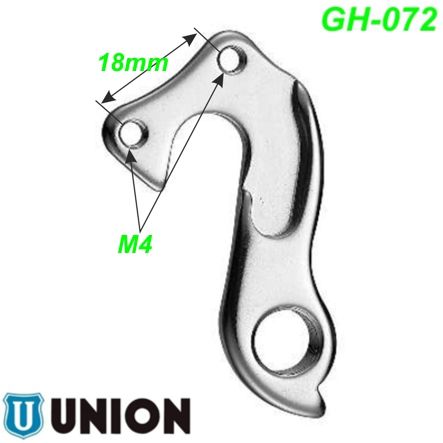 Ausfallende Schaltauge GH-072 Union Corratec