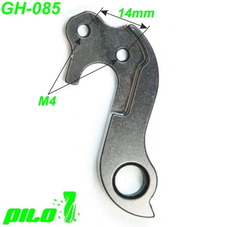 Ausfallende Schaltauge GH-085 CNC Pilo Cube Kellys Lynskey