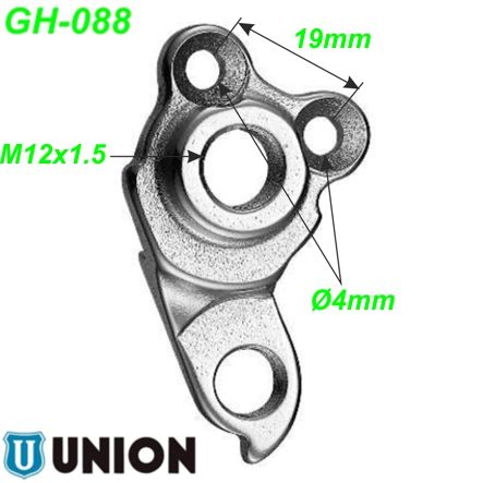 Ausfallende Schaltauge GH-088 Union