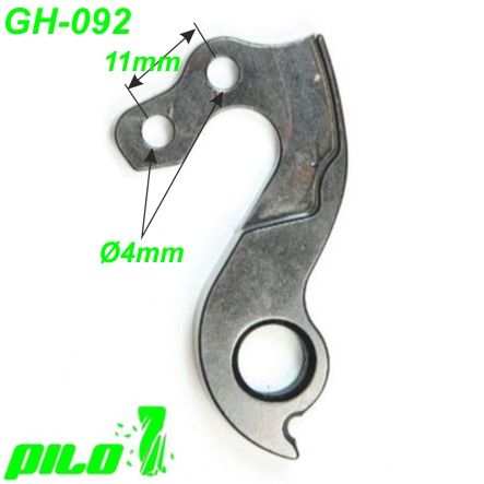 Ausfallende Schaltauge GH-092 CNC Pilo Bianchi Cube