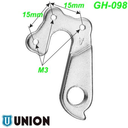 Ausfallende Schaltauge GH-098 Typ KTM